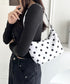 ドット柄水玉ミニショルダーバッグ | WR1253033 | ホワイト