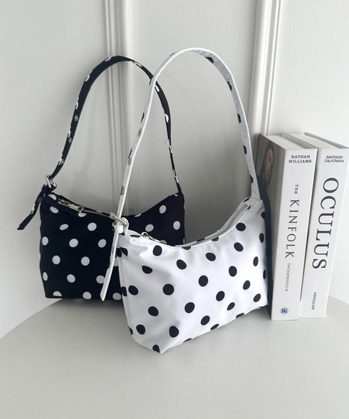 ドット柄水玉ミニショルダーバッグ | WR1253033 | ホワイト