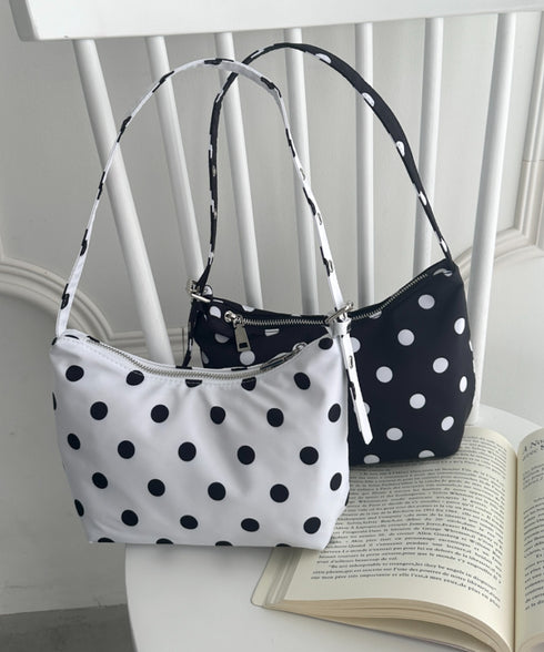 ドット柄水玉ミニショルダーバッグ | WR1253033 | ホワイト