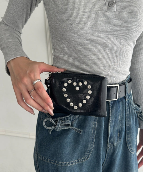 ミニポーチチャームバッグ | WR1253034 | ブラック