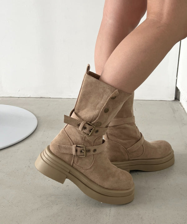 ダブルベルト2wayエンジニアブーツ | CL3256019 | ベージュ