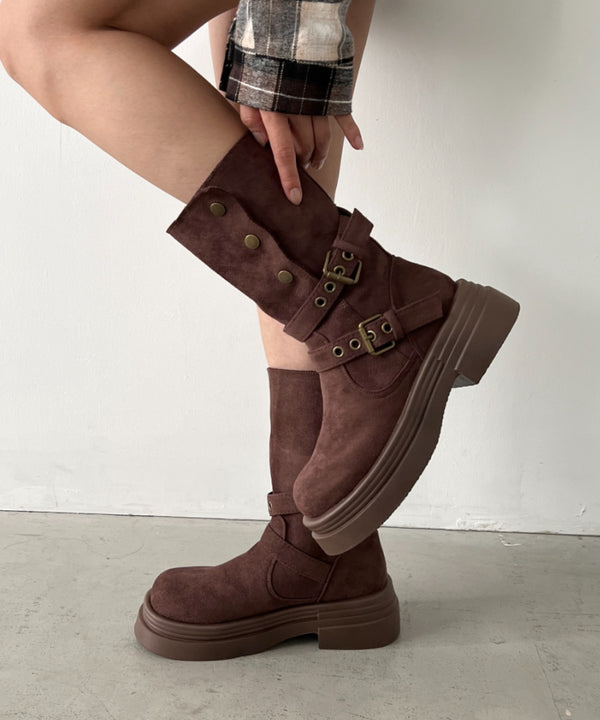 ダブルベルト2wayエンジニアブーツ | CL3256019 | ブラウン