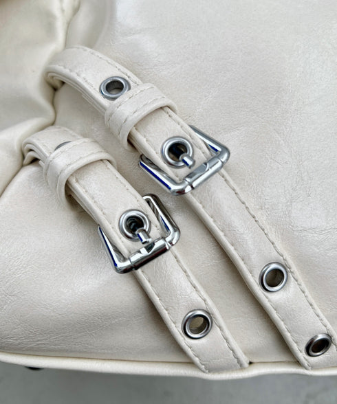 【A4サイズ対応】ヴィンテージライクボストンバッグ | CL1256020 | アイボリー