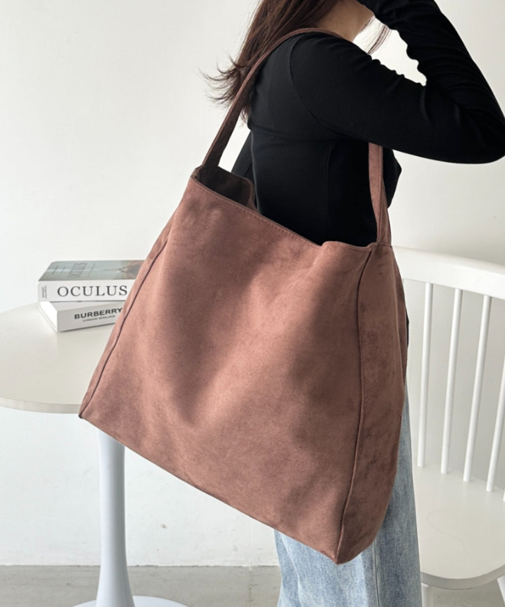 ブラウン スエード トートバッグ 26515178_56398959_1000.jpg