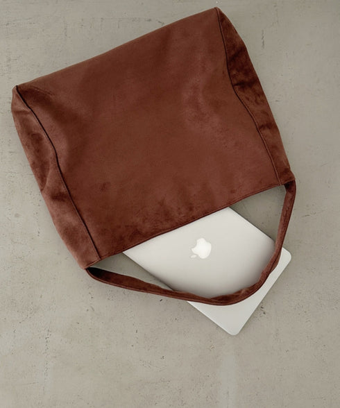 【A4サイズ対応】スエードライクトートバッグ | CL1256024 | ブラウン