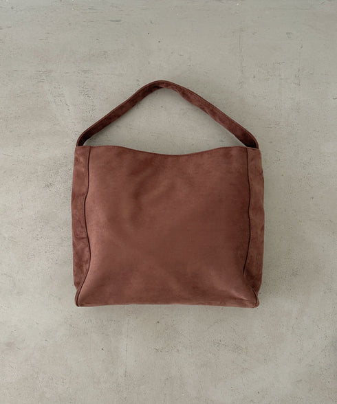 【A4サイズ対応】スエードライクトートバッグ | CL1256024 | ブラウン