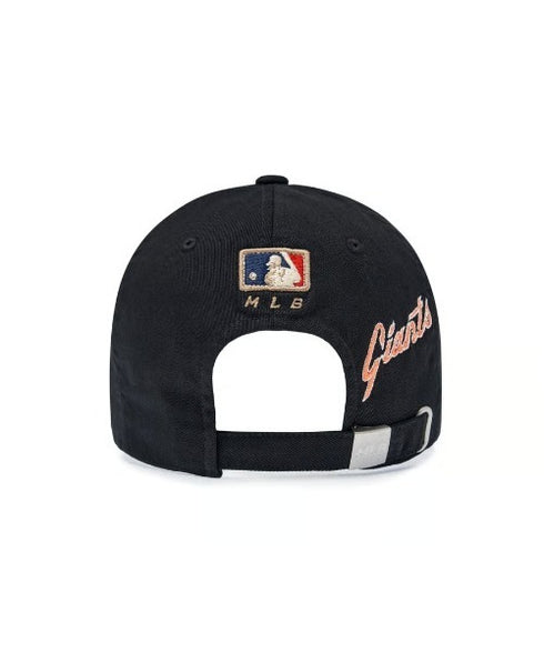 MLB KOREA(エムエルビーコリア)/ヴィンテージ 刺繍 ロゴパッチ メジャーリーグ ベースボール キャップ 帽子/Vintage Cooperstown Patch Unstruck Ball Cap | AT5253044 | ブラック系その他