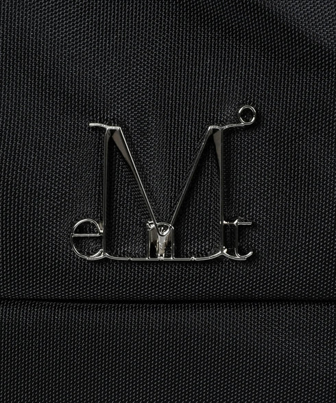 MUCENT(ムセント)/大容量 A4サイズ対応 リュック メタル ロゴ バックパック/MIKEY METAL LOGO BACK PACK | AT1253045 | ブラック