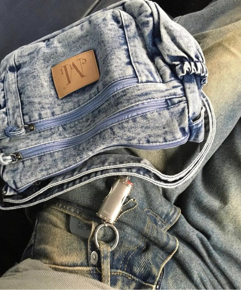 MUCENT(ムセント)/ウォッシング デニム クロス ショルダーバッグ/STONE WASHING DENIM CROSS BAG | AT1253046 | その他1