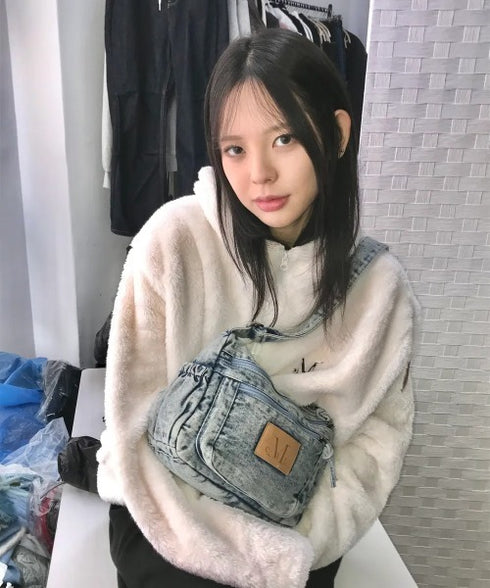 MUCENT(ムセント)/ウォッシング デニム クロス ショルダーバッグ/STONE WASHING DENIM CROSS BAG | AT1253046 | その他1