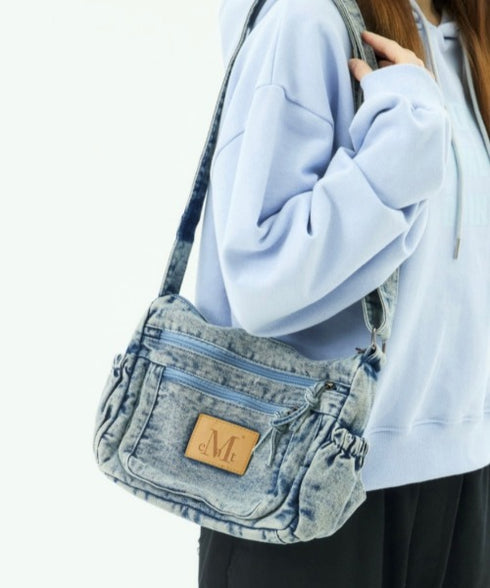 MUCENT(ムセント)/ウォッシング デニム クロス ショルダーバッグ/STONE WASHING DENIM CROSS BAG | AT1253046 | その他1