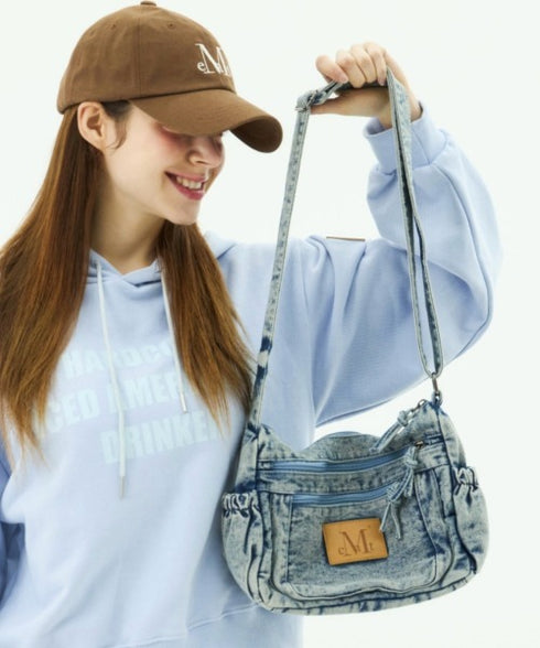MUCENT(ムセント)/ウォッシング デニム クロス ショルダーバッグ/STONE WASHING DENIM CROSS BAG | AT1253046 | その他1