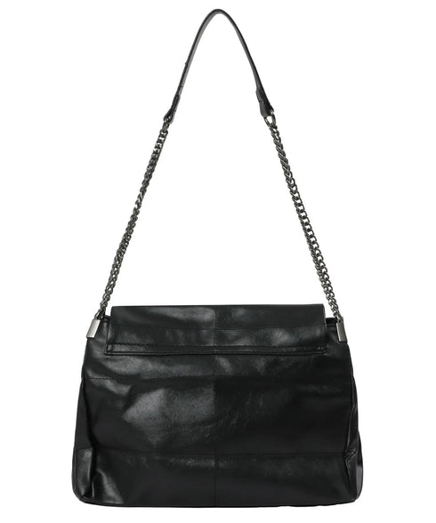 MUCENT(ムセント)/チェーン ショルダーバッグ/INFINITY LEATHER CHAIN SHOULDER BAG | AT1253049 | ブラック