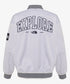 THE NORTH FACE(ザ・ノースフェイス)/ロゴ刺繍 ワッペン スタジャン ジャケット/SPORTY BOMBER JACKET | IM2253061 | オフホワイト