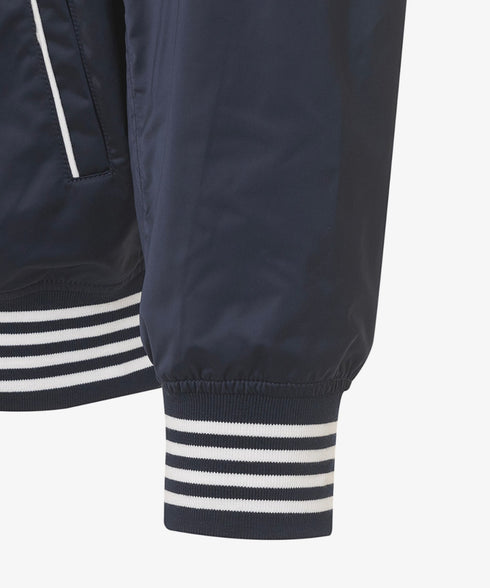 THE NORTH FACE(ザ・ノースフェイス)/ロゴ刺繍 ワッペン スタジャン ジャケット/SPORTY BOMBER JACKET | IM2253061 | ネイビー