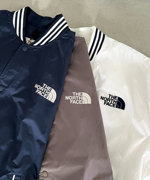 THE NORTH FACE(ザ・ノースフェイス)/ロゴ刺繍 ワッペン スタジャン ジャケット/SPORTY BOMBER JACKET | IM2253061 | ネイビー