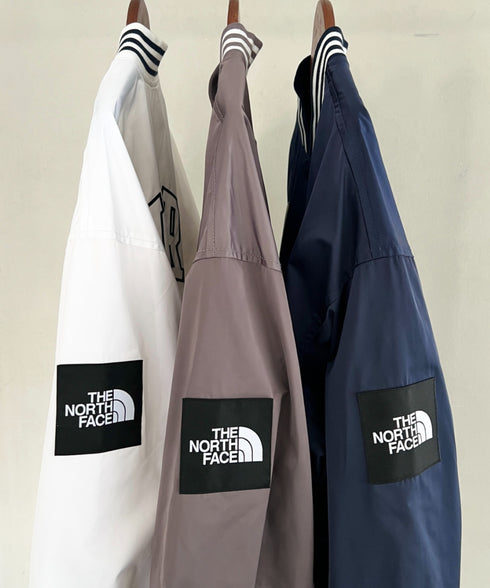 THE NORTH FACE(ザ・ノースフェイス)/ロゴ刺繍 ワッペン スタジャン ジャケット/SPORTY BOMBER JACKET | IM2253061 | ネイビー