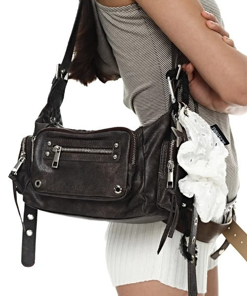 BLACK PURPLE(ブラックパープル)/3WAY 軽量 ショルダー トート クロスバッグ/Marco Bag | AT1253055 | ブラウン