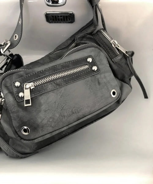 BLACK PURPLE(ブラックパープル)/3WAY 軽量 ショルダー トート クロスバッグ/Marco Bag | AT1253055 | グレー