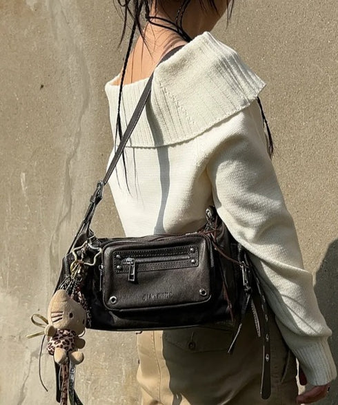 BLACK PURPLE(ブラックパープル)/3WAY 軽量 ショルダー トート クロスバッグ/Marco Bag | AT1253055 | ブラウン