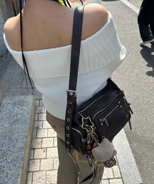 BLACK PURPLE(ブラックパープル)/3WAY 軽量 ショルダー トート クロスバッグ/Marco Bag | AT1253055 | ブラウン