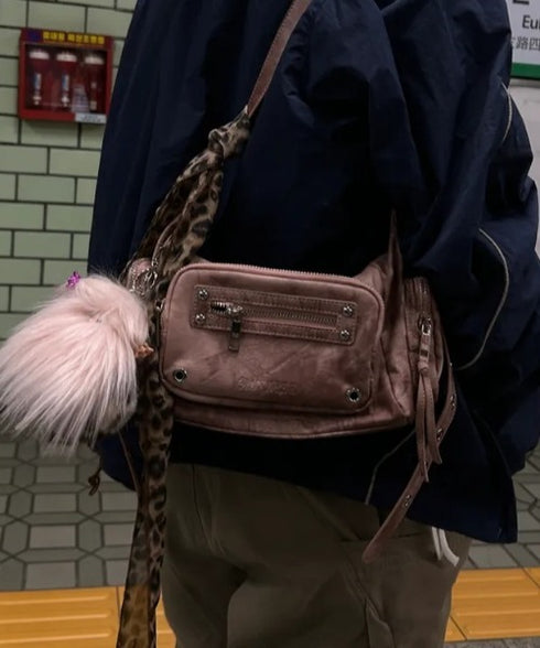 BLACK PURPLE(ブラックパープル)/3WAY 軽量 ショルダー トート クロスバッグ/Marco Bag | AT1253055 | ブラウン