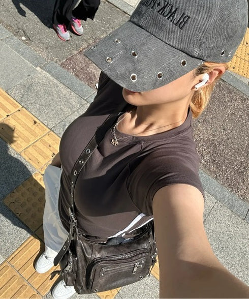 BLACK PURPLE(ブラックパープル)/3WAY 軽量 ショルダー トート クロスバッグ/Marco Bag | AT1253055 | ブラウン