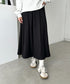 プリーツミディスカート | CL2253018 | ブラック