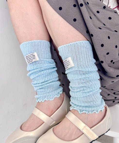 メロウレッグウォーマー | SL6256078 | ライトブルー