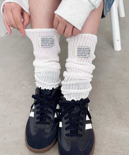 メロウレッグウォーマー | SL6256078 | ホワイト