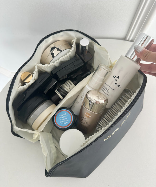 大容量収納トラベルメイクポーチ | WR6253040 | ブラック