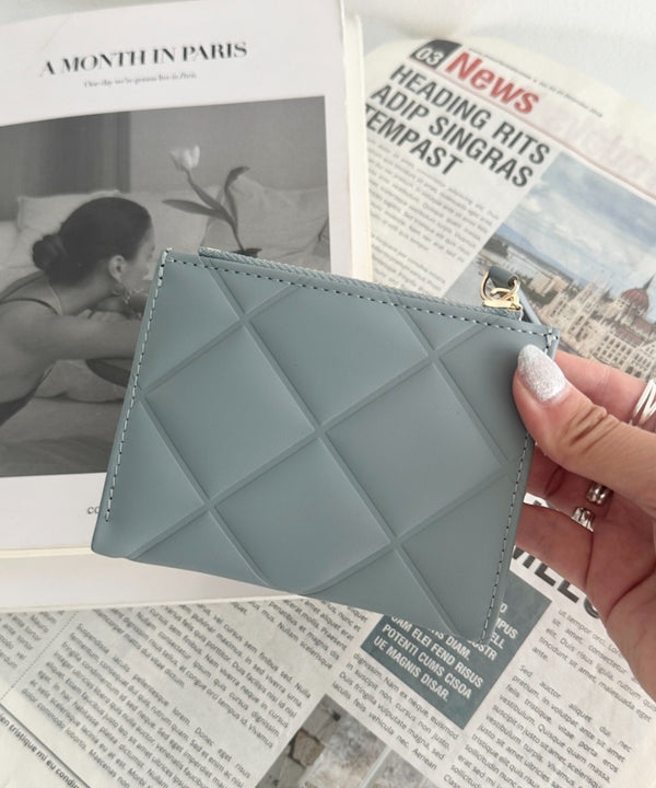 薄型キルティングミニウォレット | WR6253042 | ブルー