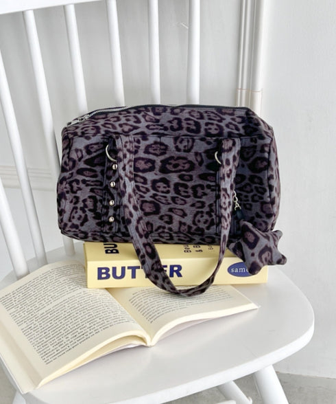 星型チャーム付きボストンバッグ | SL1256089 | グレー