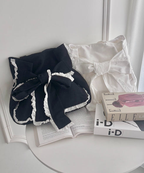 ビッグリボンキャンバストートバッグ | SL1256091 | ホワイト