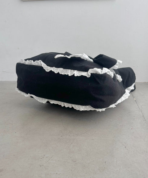 ビッグリボンキャンバストートバッグ | SL1256091 | ブラック