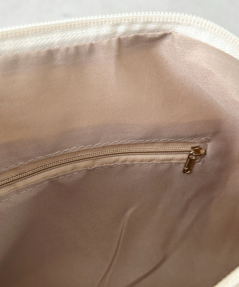 スタッズナイロンショルダーバッグ | BA1256021 | アイボリー