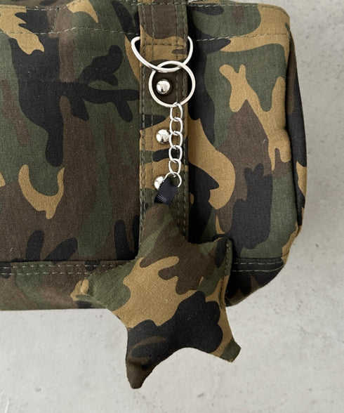 スタッズミニボストンバッグ | BA1256022 | カモフラージュ