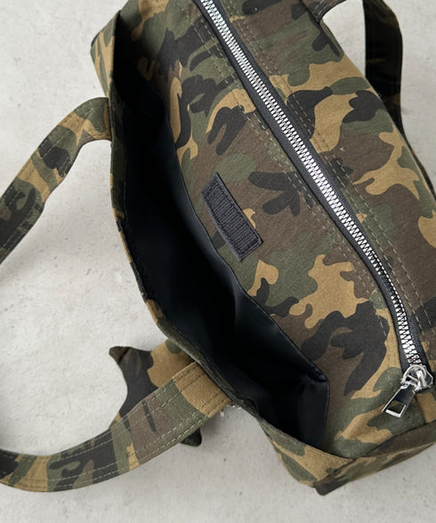 スタッズミニボストンバッグ | BA1256022 | カモフラージュ