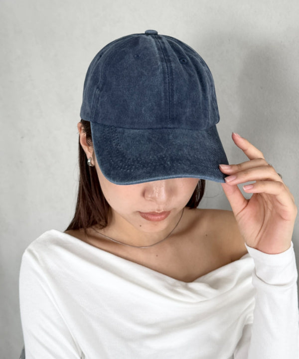 ピグメントベーシックキャップ | BA5256023 | ネイビー