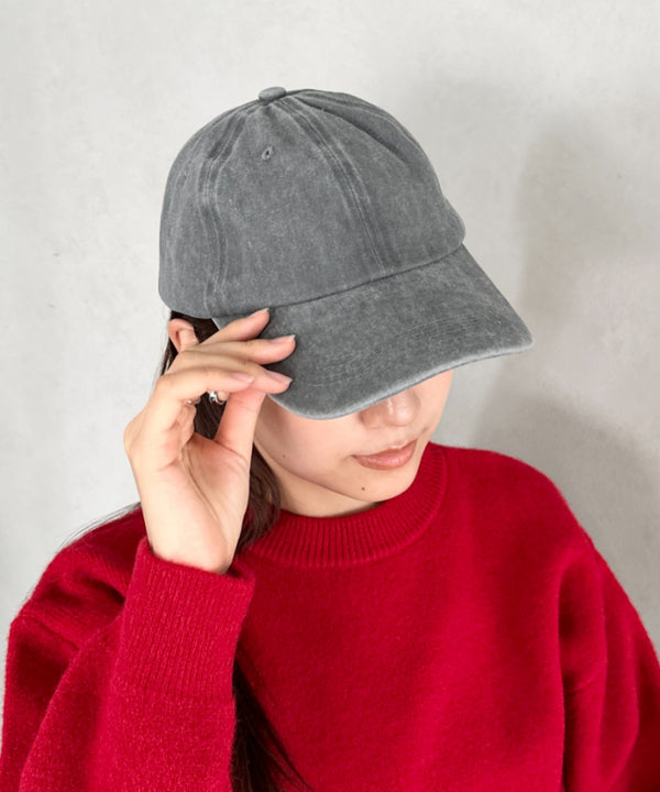 ピグメントベーシックキャップ | BA5256023 | グレー