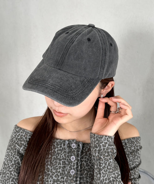 ピグメントベーシックキャップ | BA5256023 | ブラック