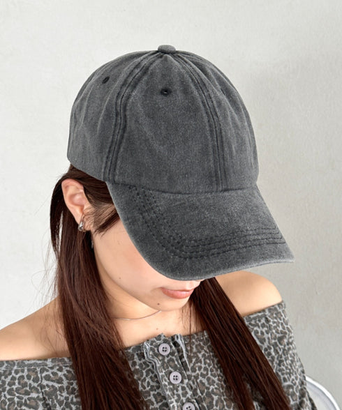 ピグメントベーシックキャップ | BA5256023 | ブラック