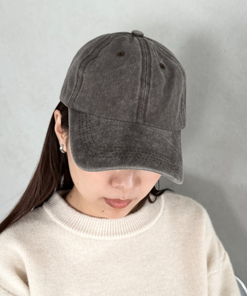 ピグメントベーシックキャップ | BA5256023 | ブラウン