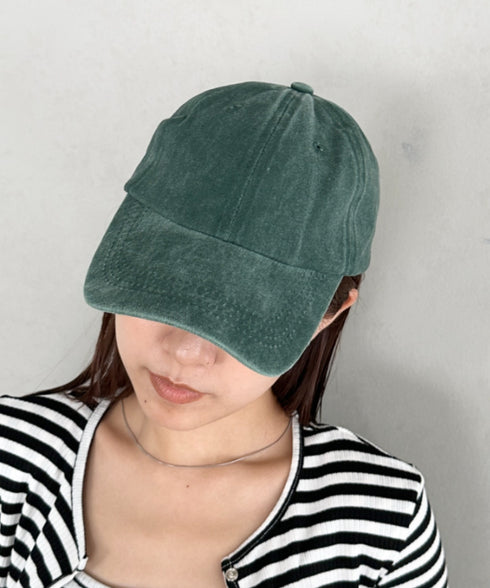 ピグメントベーシックキャップ | BA5256023 | グリーン