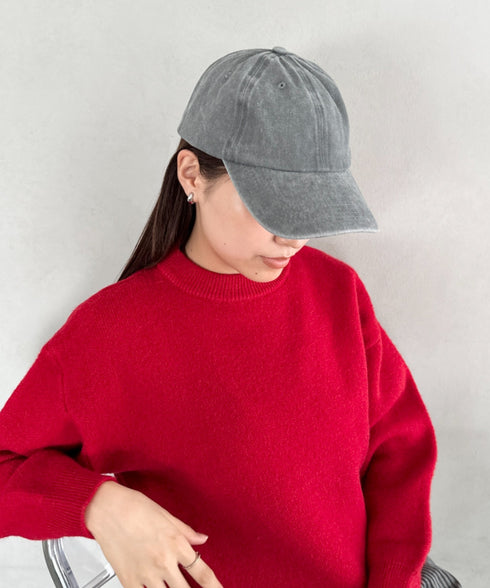 ピグメントベーシックキャップ | BA5256023 | グレー