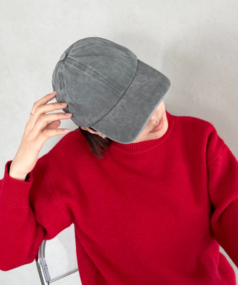 ピグメントベーシックキャップ | BA5256023 | グレー