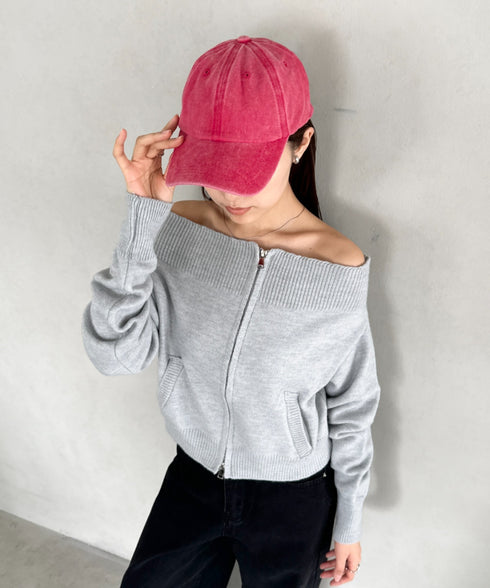 ピグメントベーシックキャップ | BA5256023 | レッド