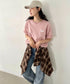 THE NORTH FACE(ザ・ノースフェイス)/ビッグロゴ プリント バンダナ 半袖 Tシャツ/M'S BANDANA S/S R/TEE | IM2251068 | ピンク
