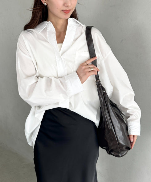 【500mlペットボトル収納可】やわらかPUショルダーバッグ | MD1253049 | ダークブラウン