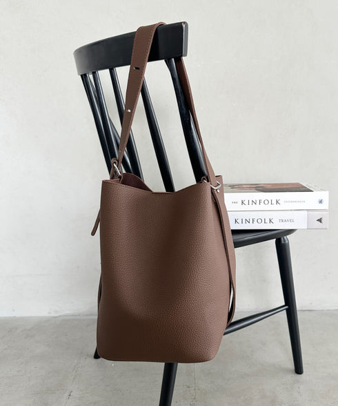 2WAY仕様ワンショルダーバッグ | MD1253050 | ダークブラウン